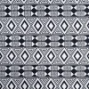 BROCADE ETHAN TRADITIONAL WHT BLK