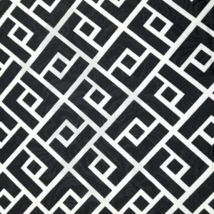 BROCADE ETHAN DIAMOND BLK WHT