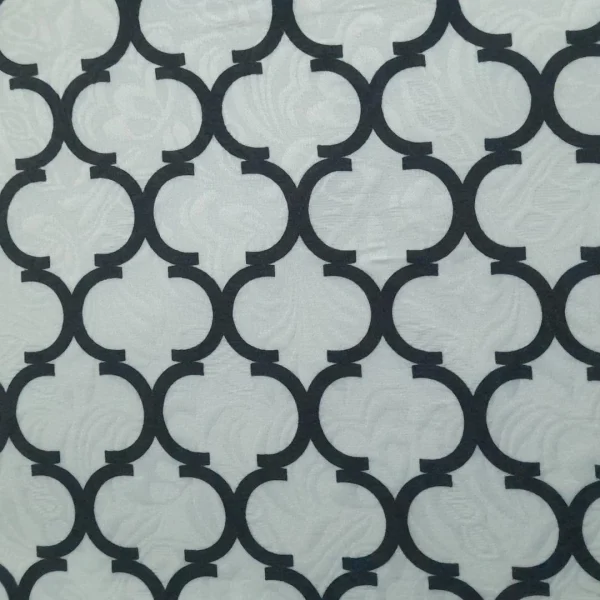 BROCADE ETHAN CHANNEL WHT BLK