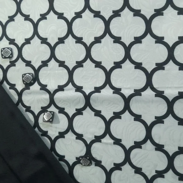 BROCADE ETHAN CHANNEL WHT BLK