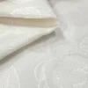 BROCADE PUFF EMBOSSING ROSE IVORY