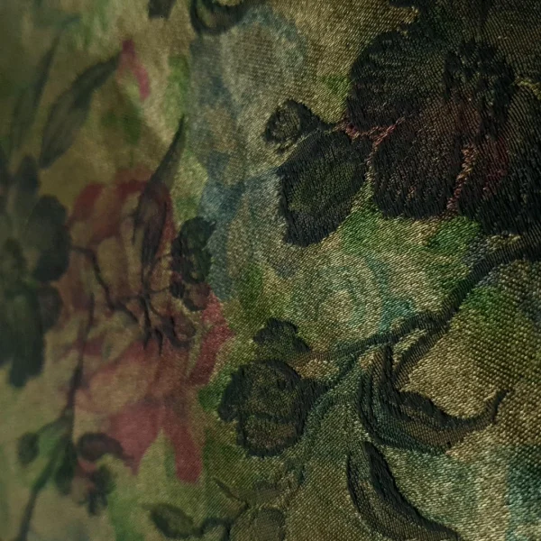BROCADE JACQUARD 2TONE OLIVE