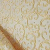 BROCADE   STRIPE2 PAISLEY CREAM