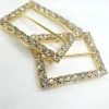 DIAMANTE BUCKLE GOLD