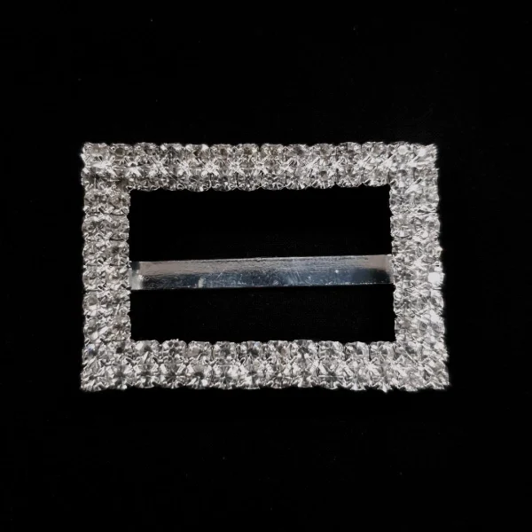 BUCKLE DIAMANTE SILVER