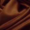 STRETCH SATIN BURNT ORANGE