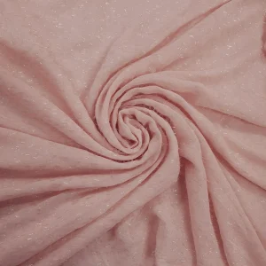 CHIFFON URAGIRI EMBELLISHED PEACH