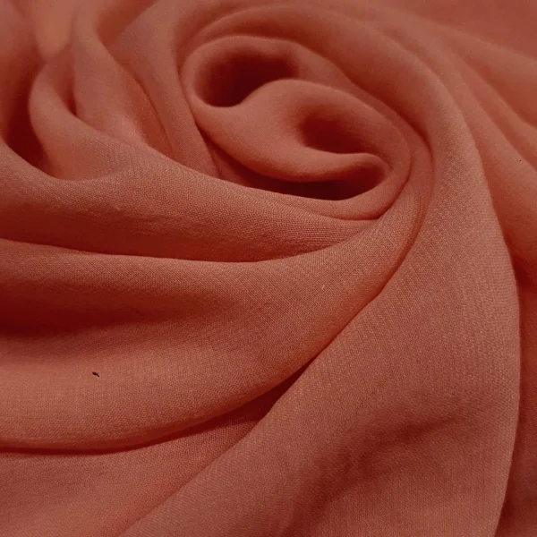 CHIFFON HAMMERED  PEACH
