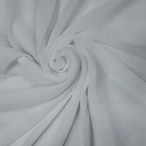 CHIFFON HAMMERED WHITE