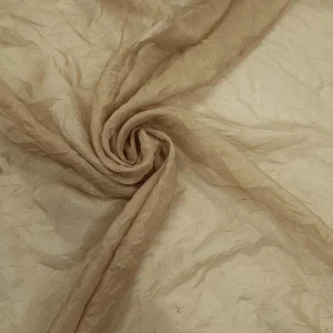 CHIFFON SILKY NAILED FOILED GOLD