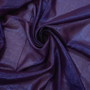 CHIFFON SILKY NAILED FOILED GRAPE