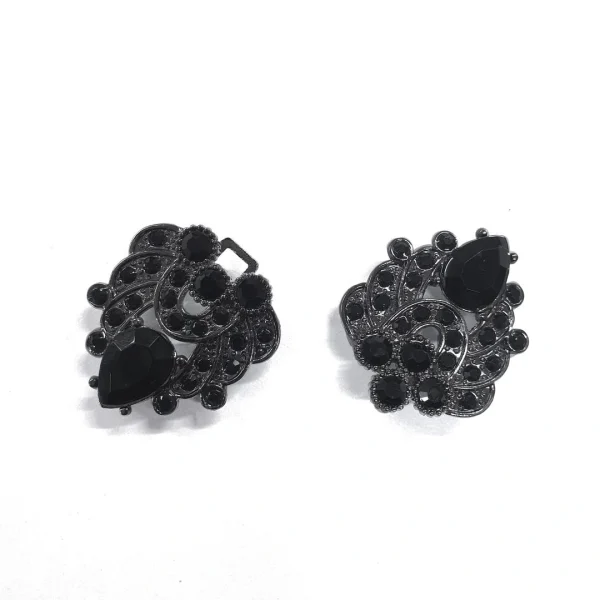 CLASP DIAMANTE BLACK