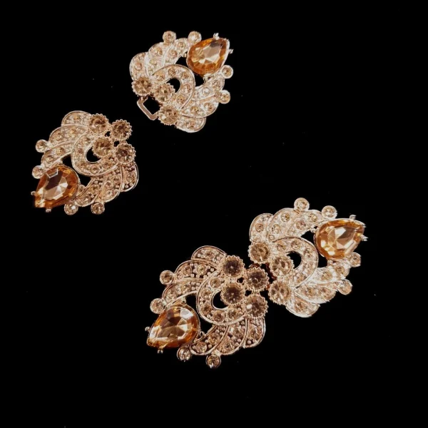 CLASP DIAMANTE ROSE GOLD