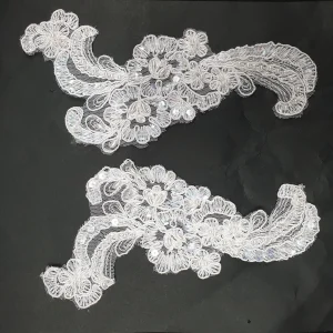 COLLAR BEADED ORGANZA