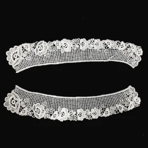 COLLAR GUIPURE LACE WHITE