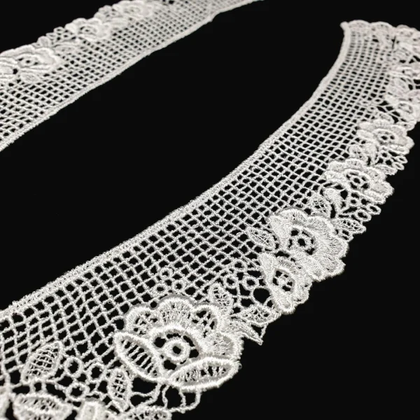 COLLAR GUIPURE LACE WHITE