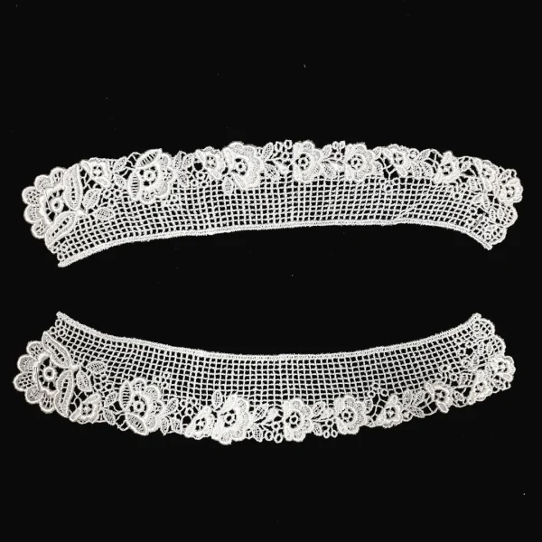 COLLAR GUIPURE LACE WHITE