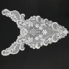 COLLAR ORGANZA BEADED WHITE (612425)