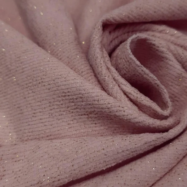 GLITTER CORDUROY STRETCH PINK