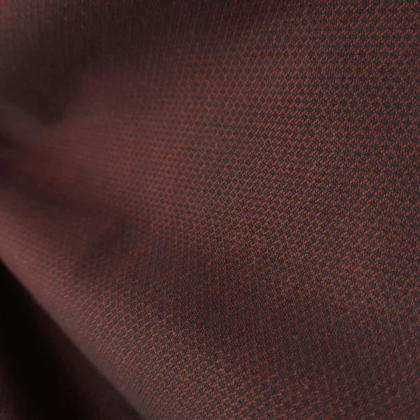 COTTON POLYESTER DOBBY CHERRY RED