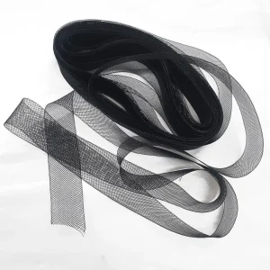 CRINOLINE 4CM STIFF1 BLACK