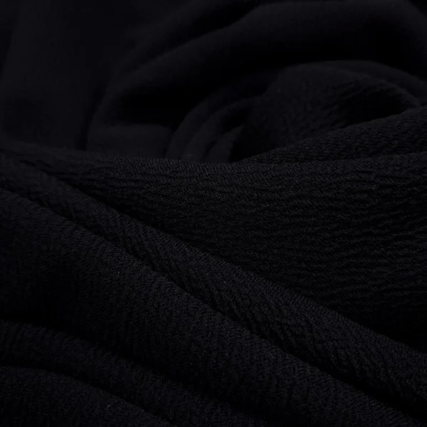 CREPE MELANGE BLACK