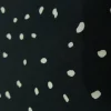 PRINTED CREPE DOT BLACK -DES FL175