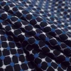 PRINTED CREPE CUBIC RIDLEY TIESCAPE NAVY