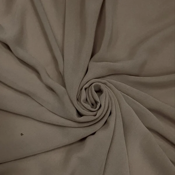 STRETCH CREPE-CHIFFON BEIGE
