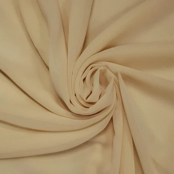 STRETCH CREPE-CHIFFON  LIGHT LEMON