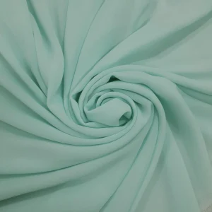 STRETCH CREPE-CHIFFON MINT GREEN