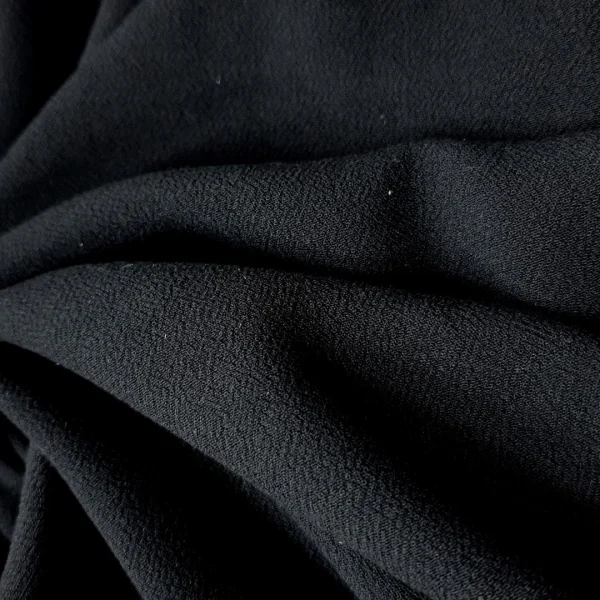 CREPE VOILE(FL075)-BLACK