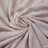 FOILED POLY- VOILE EMBROIDERED DETAIL MILK