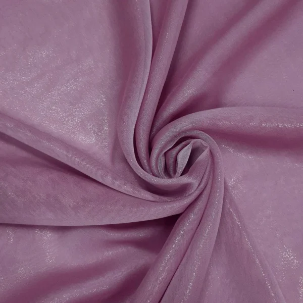 CHIFFON FOILED 2 TONE DARK LILAC