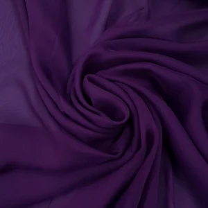 POLYESTER CHIFFON PURPLE