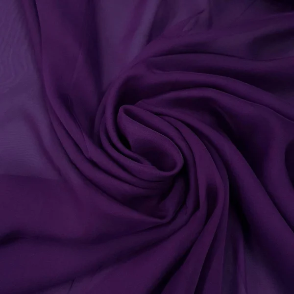POLYESTER CHIFFON PURPLE