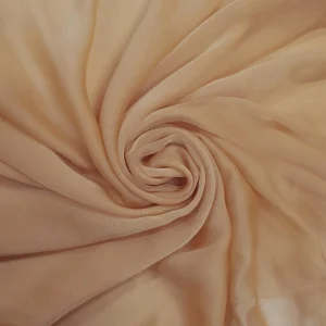 POLYESTER CHIFFON 2TONE  PEACH
