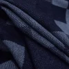 DENIM YARN DYED CHECKERED BOARD NAVY