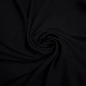 GEORGETTE(MILK)  BLACK