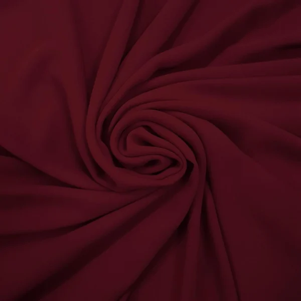 GEORGETTE(MILK) BLOODRED