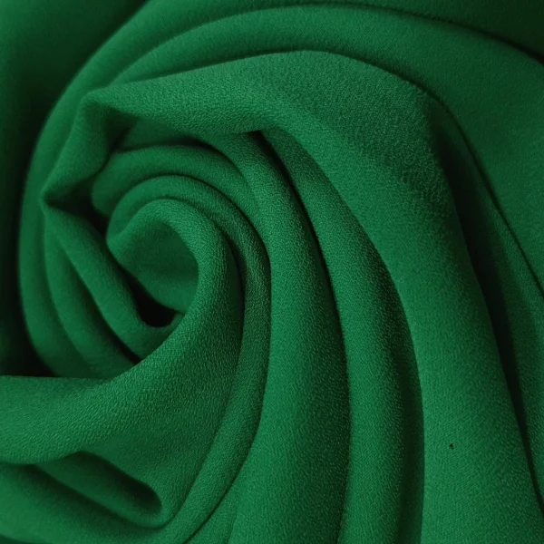 GEORGETTE(MILK) PARROT-GREEN