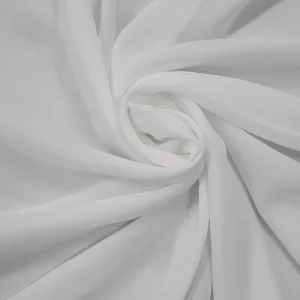 GEORGETTE(MILK)  WHITE(1)