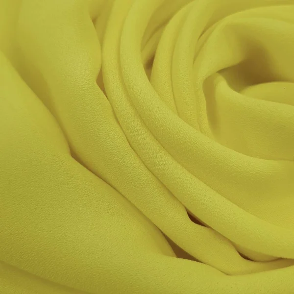 GEORGETTE(MILK) YELLOW