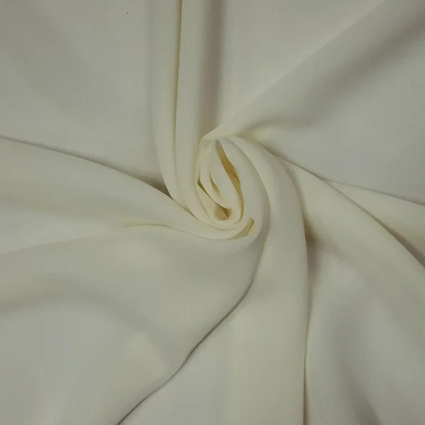 PEBBLE GEORGETTE IVORY