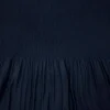 MILK GEORGETTE PLEATED (2556-3) DARK NAVY