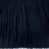 MILK GEORGETTE PLEATED (2556-3) DARK NAVY