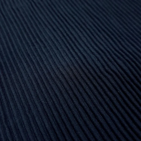 MILK GEORGETTE PLEATED (2556-3) DARK NAVY
