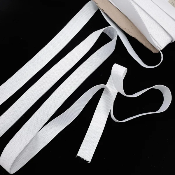 ELASTIC WHT 10MM