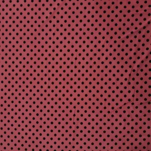 FDY PRINTED SMALL-DOT SALMON