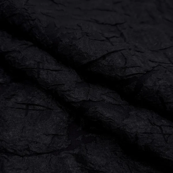 PRINTED FUKURO ABSTRACT BLACK